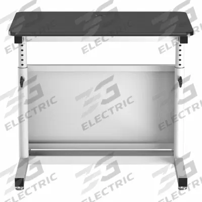VERSADESK Standing Desk: Black, Wood, 36 in Overall Wd, 24 in Overall Dp - Manual Adjustable-Height Desks