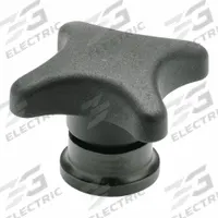 JW WINCO Hand Knobs with Increased Clamping Force: Plastic w/ Steel Thread, M6 Thread, 40 mm Dia (MPN 6NDC5). Key specifications — Brand: JW WINCO.