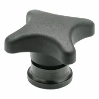 JW WINCO Hand Knobs with Increased Clamping Force: Plastic w/ Steel Thread, M6 Thread, 40 mm Dia (MPN 6NDC5). Key specifications — Brand: JW WINCO.