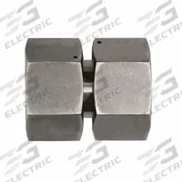 BRENNAN INDUSTRIES Compression Tube Straight: 16 mm OD x 16 mm OD Size, Metric x Metric, Steel (MPN D6565-S16-S16). Key specifications — Brand: BRENNAN INDUSTRIES; Series: D6565-EQUAL.