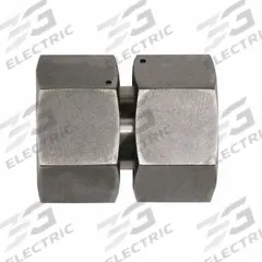 BRENNAN INDUSTRIES Compression Tube Straight: 16 mm OD x 16 mm OD Size, Metric x Metric, Steel (MPN D6565-S16-S16). Key specifications — Brand: BRENNAN INDUSTRIES; Series: D6565-EQUAL.