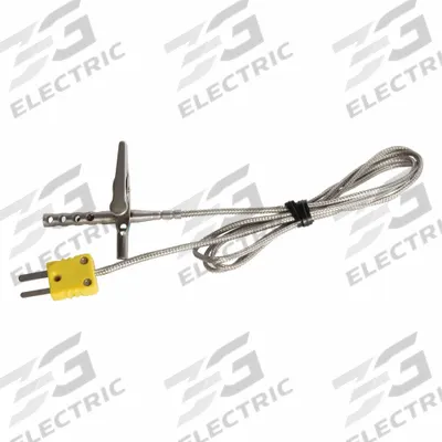 REED INSTRUMENTS Type K Air Oven: -112°F to 392°F /-80°C to 200°C, 2.36 in Probe Lg - Thermocouples for Gas Applications