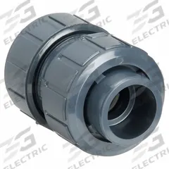 ASAHI Ball Check Valve: Ball, Inline Valve Body, PVC, 1 in Pipe Size, True Union Socket, Std, FKM (MPN 1213010). Key specifications — Brand: ASAHI.