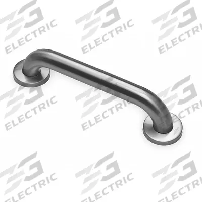 ENCORE Wall Grab Bar: Straight, 30 in Lg, 1 1/2 in Dia, Stainless Steel, Satin - Standard Grab Bars