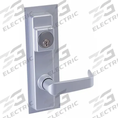 DETEX Mechanical Exit Device Trim: 48 in Max Door Wd - Trim, Handles & Pulls for Exit Push Bars