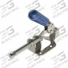 JERGENS Straight-Line Toggle Clamp: Flange Base Mounting, Std Horizontal Handle, 0.97 in Plunger Ht (MPN 70046). Key specifications — attr668201: JERGENS.