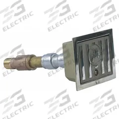 WATTS Wall Hydrant: For 14 in Wall Thick, 18 3/16 in Overall Lg, Nickel Bronze, Chrome-Plated (MPN HY-725-14). Key specifications — Face Material: Nickel Bronze; Brand: WATTS; Face Shape: Square; Face Type: Fully Enclosed; Color/Finish: Chrome-Plated.