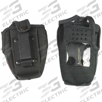 RITRON Holster: Fits Ritron, For NT/PT Series, Black, Nylon, Holsters - Ritron-Compatible Carrying Accessories