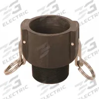 LIQUIDYNAMICS INC. Coupler: Polypropylene, 0° Outlet Angle, EPDM, 150°F Max. Fluid Temp. (MPN 900725). Key specifications — Body Material: Polypropylene; Compatible Manufacturer Model Number: 950390-12M; Brand: LIQUIDYNAMICS INC..