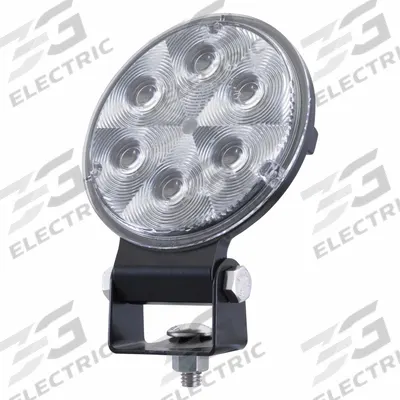 GROTE T-36 BI-VOLT TRACTOR: Round, LED, Deutsch, Tractor Trailers, Black - Vehicle Standard Spotlights