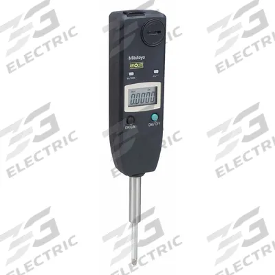 MITUTOYO Slim Design Digital Indicator: 0 in to 1 in /0 mm to 25.4 mm, Inch/Metric - Digital Indicators with Removable Flat Back
