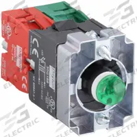 DAYTON Lamp Module and Contact Block: 22 mm Panel Mounting Size, 1NO/1NC, Green, LED, 120V AC (MPN 30G188). Key specifications — Brand: DAYTON; Includes Bulb: Bulb Included; Lamp Module Voltage: 120V AC.