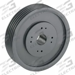 APPROVED VENDOR V-Belt Pulley: 8V3000, 5 Groove, 30 in OD, Bushed Bore, M, For 8V/8VX Belt Section (MPN 58V3000M). Key specifications — Pulley Industry Number: 8V3000; Pitch Diameter: 30 in (8V); For Belt Section (broad, with similar types): 8V or 8VX.