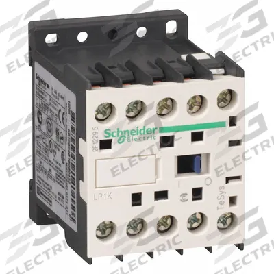 SCHNEIDER Magnetic Contactor: Non-Reversing, 3 Poles, 3NO Contacts, 12 A - Non-Reversing IEC Contactors