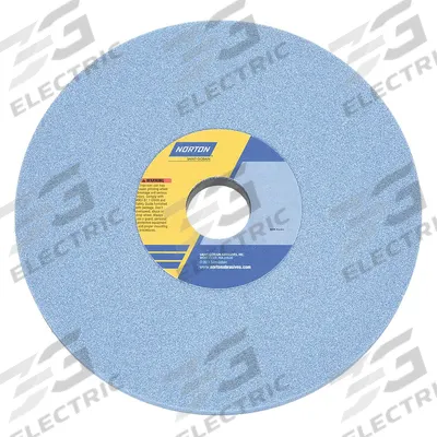NORTON Straight Grinding Wheel: Type 1, 7" x 3/4" x 1 1/4", 5SG60-KVS - Cool-Cutting Grinding Wheels for All Metals