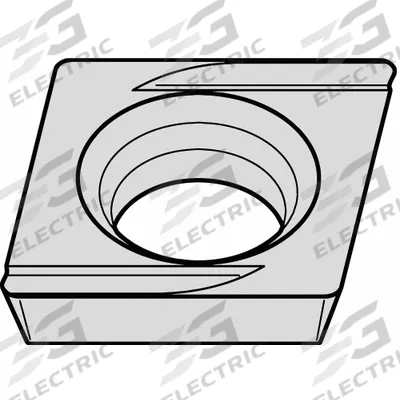 WIDIA Diamond Turning Insert: CDHH120605L - Diamond Indexable Turning Inserts