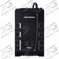 CYBER POWER UPS System: Single Phase, 685 VA Power Rating, 120 V AC Input, 120 V AC Output, 5-15P (MPN CP685AVRG). Key specifications — Phase: Single; UPS Type: Line Interactive; Brand: CYBER POWER.