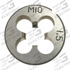 WESTWARD Alloy Steel Die, M10x1-1/2: CCT1060-140, Die
