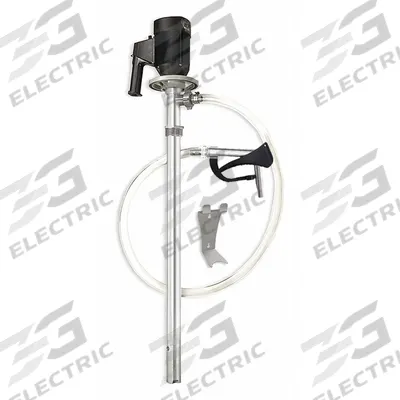 Dayton Electric Drum Pump: Pump with Hose & Nozzle, 1 1/10 hp HP, 220 V AC, 15 gpm - Centrifugal Electric Drum Pumps