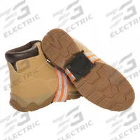 DUE NORTH Traction Device: Traction Device, 4 Spikes Per Shoe, 1 3/4 in Overall Wd, Polyester, 1 PR (MPN V3551170-O/S). Key specifications — Brand: DUE NORTH; Traction Attachment Style: Strap-On; Traction Material: Tungsten Carbide; For Use on Surface Types: Ice.
