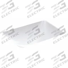 KOHLER Bathroom Sink: White, Vitreous China, 20 1/4 in Overall Lg, 15 3/4 in Overall Wd, Caxton® (MPN K-20000-0). Key specifications — Includes: Basin Clamps; Brand: KOHLER; Color: White; Sink Material: Vitreous China.