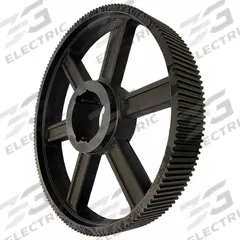 APPROVED VENDOR Timing Belt Pulley: Modified Curvilinear, Bushed, For GT Timing Belt Section (MPN 144-14P85-4040). Key specifications — Brand: APPROVED VENDOR; Finish: Black Oxide; For Belt Series: PowerGrip® GT®; For Bushing Size: 4040.