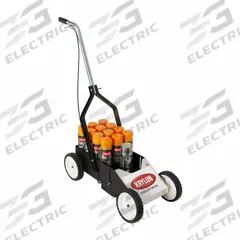 KRYLON INDUSTRIAL Striping Machine: Line Striping Cart, Line Striping Cart, Aerosol Can, Steel (MPN K08340008). Key specifications — Brand: KRYLON INDUSTRIAL; Material: Steel; Compatible Container Type: Aerosol Can; Product Type: Line Striping Cart; Series: Line-Up; Compatible Surface Material: Asphalt.