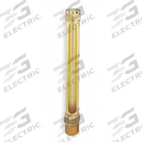 Vented Oil Gauges: 5.98 in Body Ht, 4 1/4 in Sight Ht, 1/4" NPTF Male, 250°F Max. Temp Rating (MPN G307-2). Key specifications — Brand: LDI INDUSTRIES; Compatible with Series: G300 Series; Includes Thermometer: No Thermometer Included; Seal Material: Buna N.