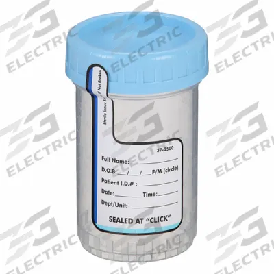 MEDEGEN MEDICAL PRODUCTS Specimen Container: 4 fl oz Capacity - oz, 120 mL Capacity - mL - Sterile Medical Specimen Containers