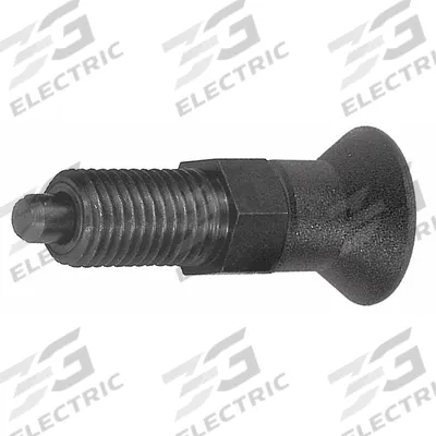 KIPP Indexing Plunger: Nonlocking, Steel, 3/8"-24 Thread - Nonlocking Pull-Knob Indexing Plungers