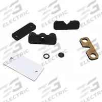 HUBBELL GAI-TRONICS Microphone Kit: Plastic, Repl Kits, Red Alert Phones, Black, 12521-004. Key specifications — Compatible with Series: Red Alert Phones; Manufacturer Part Number: 12521-004; Product Type: Microphone Assembly Replacement Kit; For Use With: Emergency Telephones; Includes: Wall-Mount Thin Gasket; Brand: HUBBELL GAI-TRONICS; Color: Black; Material: Plastic.
