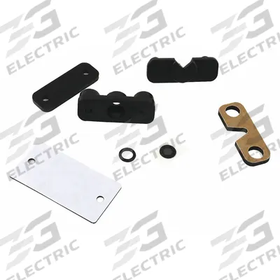 HUBBELL GAI-TRONICS Microphone Kit: Plastic, Repl Kits, Red Alert Phones, Black - Replacement Kits