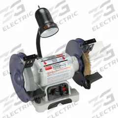 DAYTON Bench Grinder: Variable Speed, 1/2 hp, 8 in Max Wheel Dia, 2,000 RPM to 3,450 RPM, 120V AC (MPN 49H008). Key specifications — attr1086422: DAYTON.