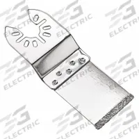 DEWALT Oscillating Scraper Blade: 1 1/4 in Blade Wd, 3 in Blade Lg, Diamond Grit, 1 Pieces, Straight (MPN DWA4242). Key specifications — attr1097676: DEWALT; attr1097658: Diamond Grit; attr1097655: Straight.