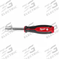 MILWAUKEE Nut Driver: Straight, HollowCore™, SAE, Without Magnetized Tip, Std, Hollow Hex Nut Driver (MPN 48-22-2457). Key specifications — attr1214485: Hex; attr1214505: MILWAUKEE.