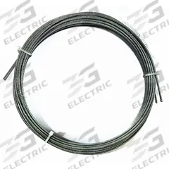 APPROVED VENDOR Wire Rope: Vinyl, Stainless Steel, 7 x 7, 96 lb Working Load Limit, 50 ft Overall Lg (MPN 33RF59). Key specifications — End Type: Plain; Brand: APPROVED VENDOR.