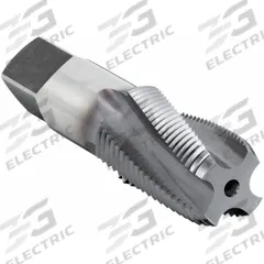 OSG Pipe and Conduit Thread Tap: 3/8"-18 NPTF, 4 Flute, TiCN Coated High Speed Steel (MPN 1251808)