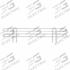 METRO Ledge: 24 in x 24 in x 4 in, Steel (MPN L24N-4C). Key specifications — Material: Steel; Color: Silver; Finish: Chrome; Brand: METRO; Ledge Size: 24 in.