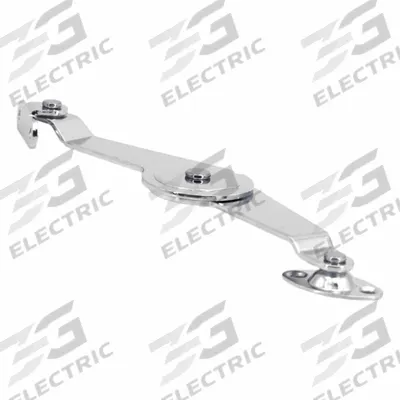 SUGATSUNE Lid Support: 90° Max. Support Angle, Steel, 1 7/64 in Overall Ht - Lid Supports