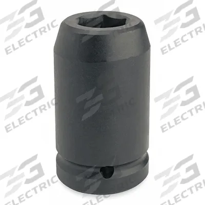 PROTO Impact Socket: 1 in Drive Size, SAE, 1 1/8 in Socket Size, 6-Point, Deep - 1" Drive Impact Sockets
