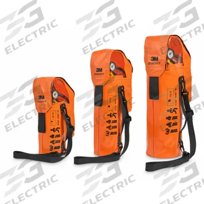 3M SCOTT Emergency Escape Breathing Device: 5 min Escape Duration, 2,216 psi - IDLH (Immediately Dangerous to Life or Health) Emergency Escape Respirators