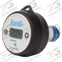 MAXTEC Oxygen Analyzer: 99.9% Measurement % - Max, O2, 3 1/2 in D 2 7/16 in W 3 3/16 in H (MPN R218P15). Key specifications — Brand: MAXTEC; Display Type: LCD; Accuracy: +/-3%; Manufacturer Part Number: R218P15.