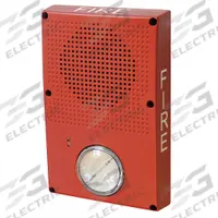 EDWARDS SIGNALING Speaker Strobe: 24 V DC/25/70 V, 8.5 in Overall Ht, 5.63 in Overall Wd, WG4RF-SVMC. Key specifications — Manufacturer Part Number: WG4RF-SVMC; Brand: EDWARDS SIGNALING; Operating Voltage: 25/70 V.