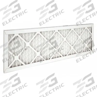 GRAINGER Pleated Air Filter: 10 in x 33 in x 1 in, MERV 8 - MERV 8 Pleated Air Filters