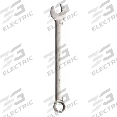 WESTWARD Combination Wrench: Alloy Steel, Satin, 2 1/4 in Head Size, 26 3/8 in Overall Lg - SAE 12-Point Combination Wrenches