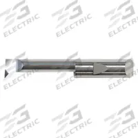 MICRO 100 Quick Change Profiling Tool: 1/2 in Shank Dia., AlTiN, Right Hand, 3 in Overall Lg (MPN QPR-4601000X)