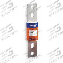 MERSEN Fuse: Class L, A4BQ Series, Bolt-On Body, Time-Delay, 1.4 kA, 600 V AC, 500 V DC (MPN A4BQ1400). Key specifications — Brand: MERSEN; Series: A4BQ.