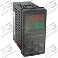 DWYER Temperature Controller: 8B, 1/8 DIN Size, RTD/Thermocouple, Manual/On/Off Action/PID, Digital (MPN 8B-33). Key specifications — Brand: DWYER; Control Mode: PID; Current: 5 A; Display Type: Digital; Input Voltage: 100 to 240V AC; Output: (2) Relay; Product Type: Temperature Controller; Sensor Type: Thermocouple.