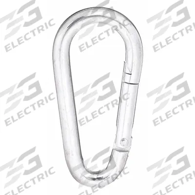 LUCKY LINE PRODUCTS Interlocking Snap: 1 Snaps, 280 lb Working Load Limit, Solid Gate - Load Rated Spring Snaps