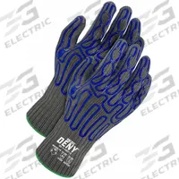 BDG Knit Gloves: M ( 8 ), ANSI Cut Level A9, HPPE ( 7 ga ), 1 PR (MPN 99-1-4007-8). Key specifications — Brand: BDG; Glove Hand Style: Left and Right; Touchscreen Compatible: No; Includes Reinforced Thumb Crotch: No; Knit Material Color: Gray.